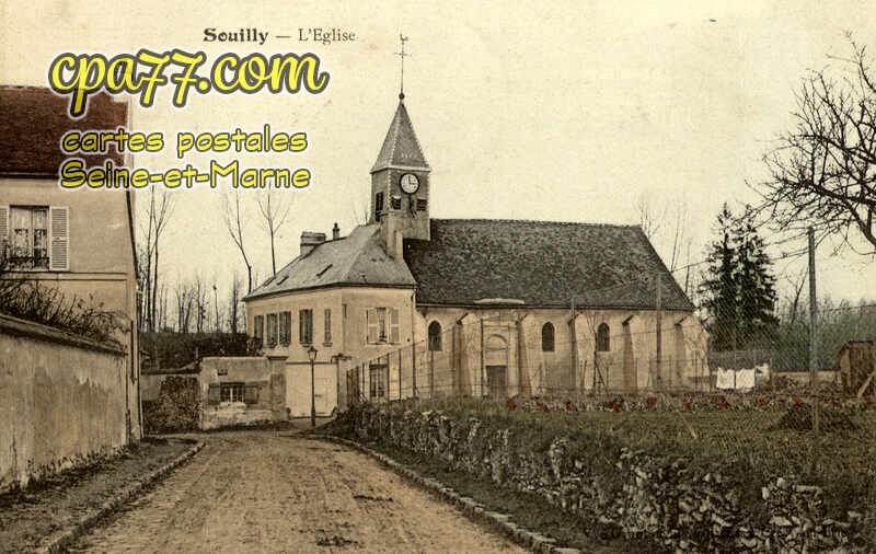 Claye Souilly (Seine-et-Marne) - L&rsquo;Eglise