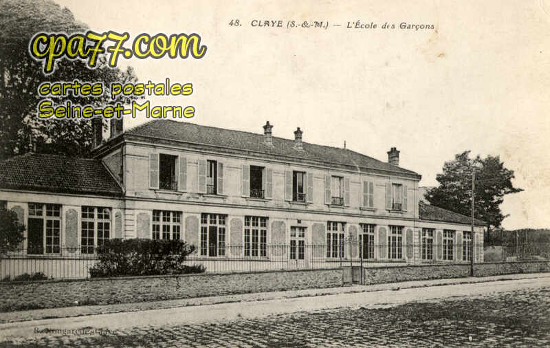 Claye Souilly (Seine-et-Marne) - Claye – L&rsquo;Ecole des Garçons