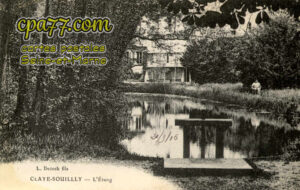 Claye Souilly (Seine-et-Marne) - L&rsquo;Etang