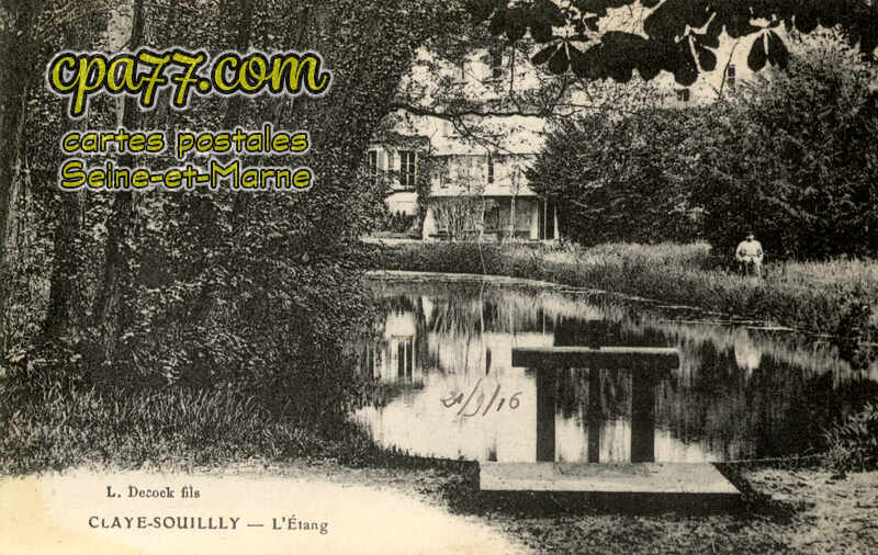 Claye Souilly (Seine-et-Marne) - L&rsquo;Etang