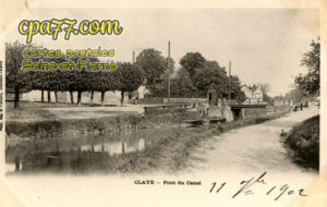 Claye Souilly (Seine-et-Marne) - Pont du Canal