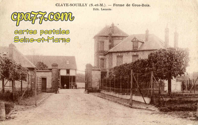 Claye Souilly (Seine-et-Marne) - Ferme de Gros-Bois