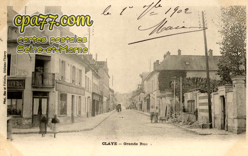 Claye Souilly (Seine-et-Marne) - Grande Rue