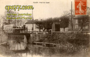 Claye Souilly (Seine-et-Marne) - Claye – Pont du Canal