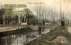 Claye Souilly (Seine-et-Marne) - Canal de l&rsquo;Ourcq