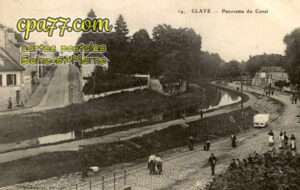 Claye Souilly (Seine-et-Marne) - Claye – Panorama du Canal
