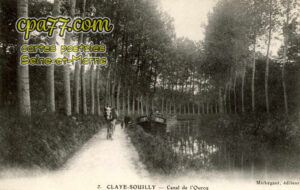 Claye Souilly (Seine-et-Marne) - Canal de l&rsquo;Ourcq