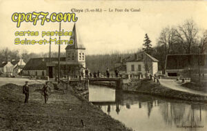 Claye Souilly (Seine-et-Marne) - Le Pont du Canal