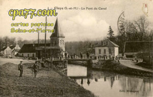 Claye Souilly (Seine-et-Marne) - Le Pont du Canal