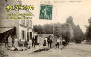 Claye Souilly (Seine-et-Marne) - Route de Meaux – l&rsquo;Entrée du paus