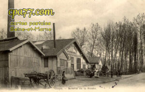 Claye Souilly (Seine-et-Marne) - Scierie de la Rosée