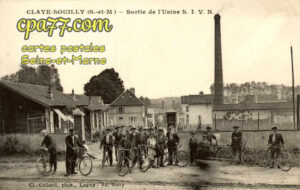 Claye Souilly (Seine-et-Marne) - Sortie de l&rsquo;usine