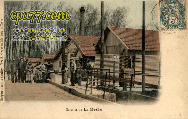 Claye Souilly (Seine-et-Marne) - Scieries de La Rosée