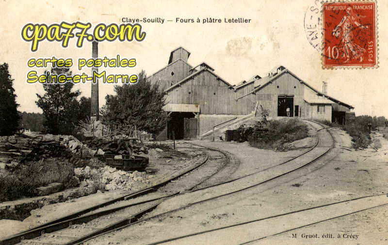 Claye Souilly (Seine-et-Marne) - Fours à plâtre Letellier