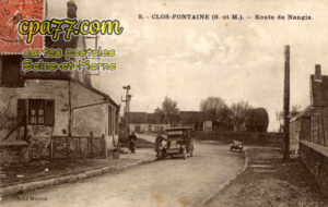 Clos Fontaine (Seine-et-Marne) - Route de Nangis