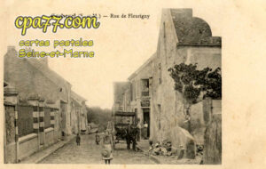 Cocherel (Seine-et-Marne) - Rue de Fleurigny