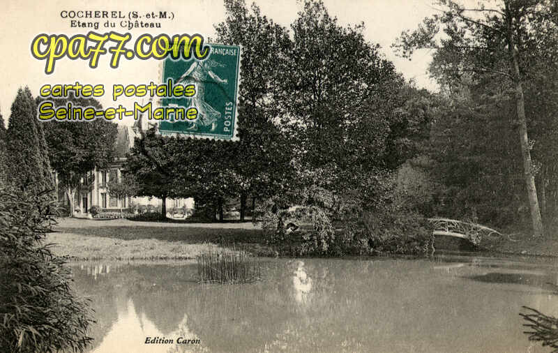 Cocherel (Seine-et-Marne) - Etang du Château