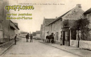 Collégien (Seine-et-Marne) - La Grande Rue – Route de Melun