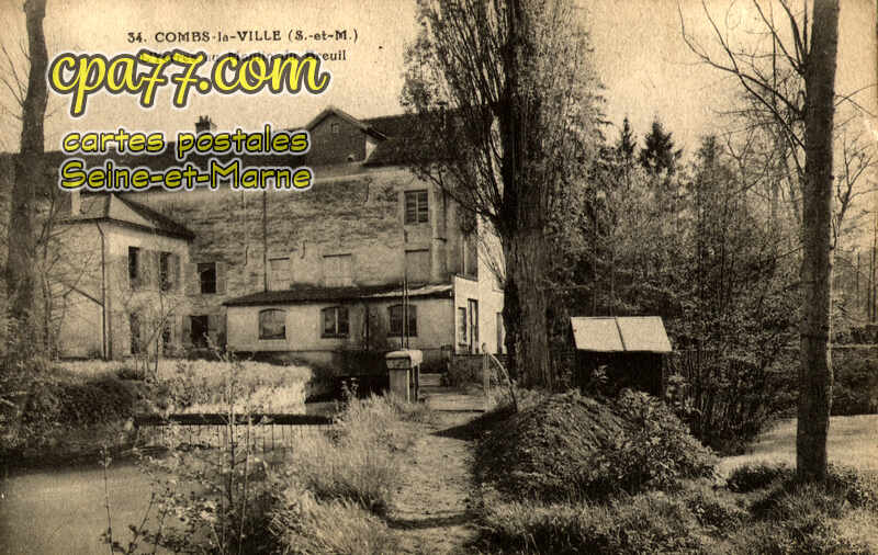 Combs La Ville (Seine-et-Marne) - L&rsquo;Yerres au Moulin du Breuil