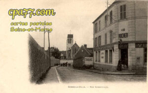 Combs La Ville (Seine-et-Marne) - Rue Sommerville