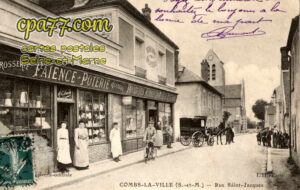Combs La Ville (Seine-et-Marne) - Rue Saint-Jacques