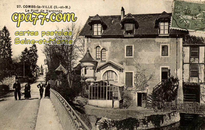 Combs La Ville (Seine-et-Marne) - Le Pont de Varennes