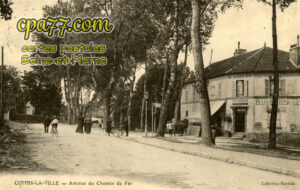 Combs La Ville (Seine-et-Marne) - Avenue du Chemin de Fer