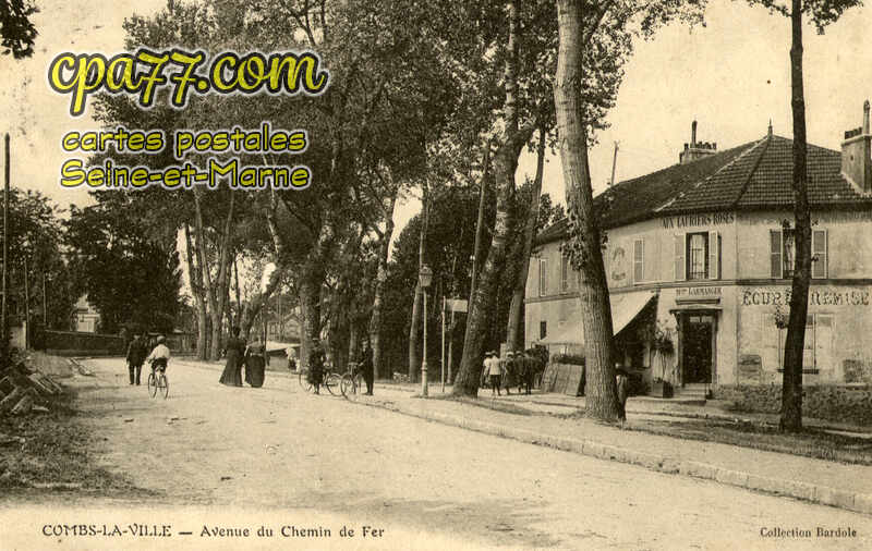 Combs La Ville (Seine-et-Marne) - Avenue du Chemin de Fer