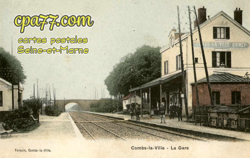 Combs La Ville (Seine-et-Marne) - La Gare