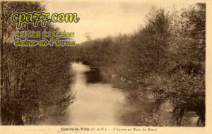 Combs La Ville (Seine-et-Marne) - L&rsquo;Yerres au Pont du Breuil