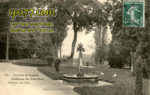 Conches Sur Gondoire (Seine-et-Marne) - Le Château – Intérieur du Parc