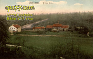 Conches Sur Gondoire (Seine-et-Marne) - Usine à gaz