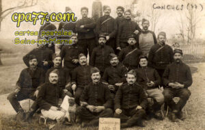 Conches Sur Gondoire (Seine-et-Marne) - Carte Photo Militaires
