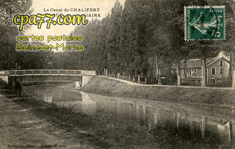 Condé Ste Libiaire (Seine-et-Marne) - Le Canal de Chalifert