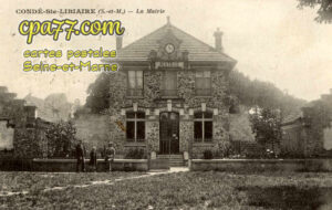 Condé Ste Libiaire (Seine-et-Marne) - La Mairie