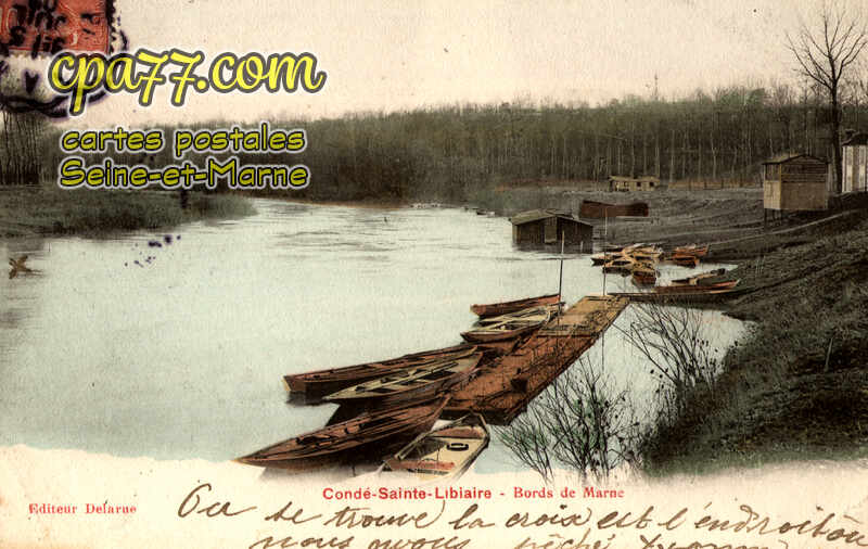 Condé Ste Libiaire (Seine-et-Marne) - Bords de Marne