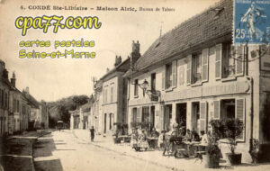 Condé Ste Libiaire (Seine-et-Marne) - Maison Alric, Bureau de tabacs