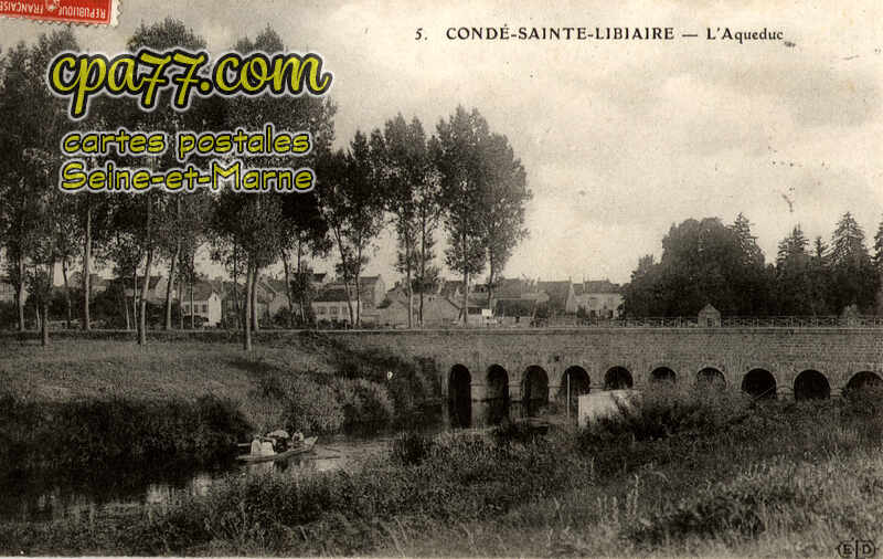 Condé Ste Libiaire (Seine-et-Marne) - L&rsquo;Aqueduc