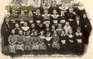 Condé Ste Libiaire (Seine-et-Marne) - Maison Chrétienne de Tiers, Ordre de Saint-François, pour petites filles moralement abandonnées à Condé-Sainte-Libiaire