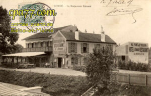 Condé Ste Libiaire (Seine-et-Marne) - Le Restaurant Liénard