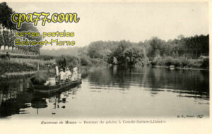 Condé Ste Libiaire (Seine-et-Marne) - Ponton de Pêche