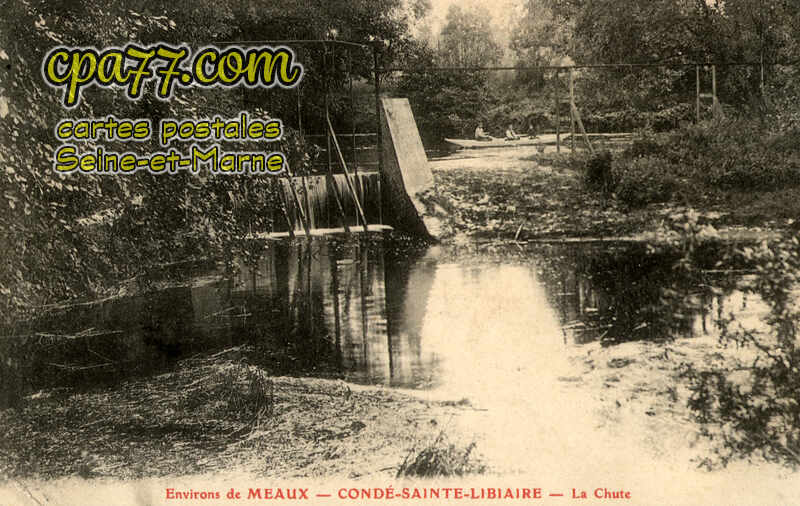 Condé Ste Libiaire (Seine-et-Marne) - La Chute