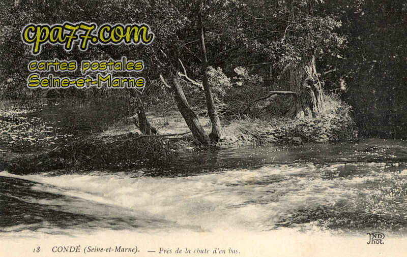 Condé Ste Libiaire (Seine-et-Marne) - Prés de la Chute d&rsquo;en bas