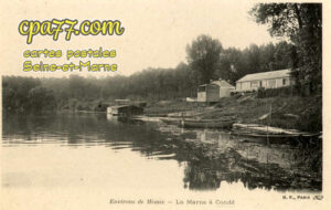 Condé Ste Libiaire (Seine-et-Marne) - La Marne