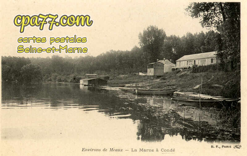 Condé Ste Libiaire (Seine-et-Marne) - La Marne