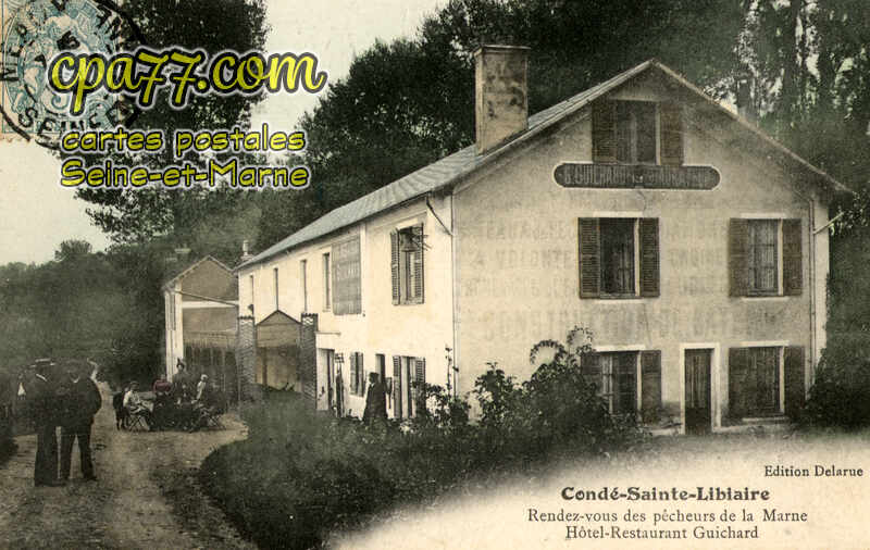 Condé Ste Libiaire (Seine-et-Marne) - Rendez-vous des Pêcheurs de la Marne – Hôtel-Restaurant Guichard
