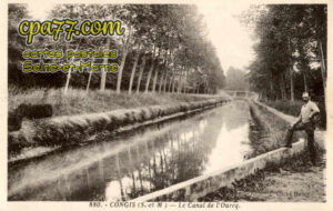Congis Sur Thérouanne (Seine-et-Marne) - Le Canal de l&rsquo;Ourcq