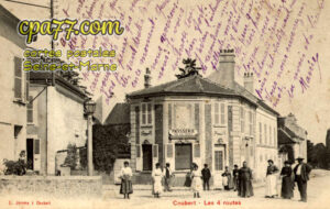 Coubert (Seine-et-Marne) - Les 4 routes