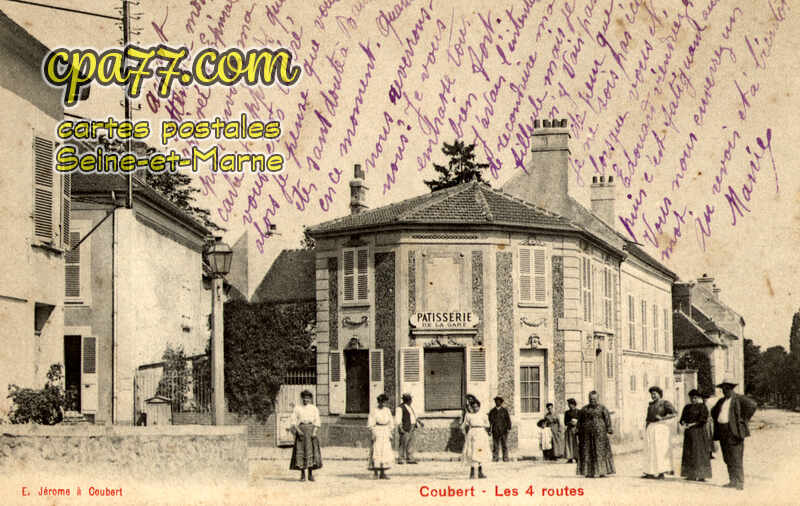 Coubert (Seine-et-Marne) - Les 4 routes