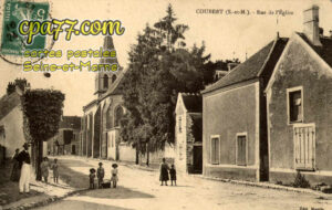 Coubert (Seine-et-Marne) - Rue de l&rsquo;Eglise